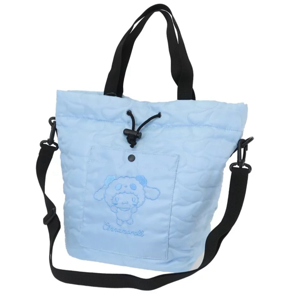 BNWT Japan Sanrio Cinnamoroll Quilted Shoulder Cross Body Bag